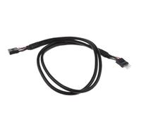 AMSLSIU Connecteurs moulés avec précision Câble d'extension 9 Broches Longueur 5 cm Câble d'extension USB 9 Broches mâle vers Femelle USB 2.0 Connecteur Femelle Interne