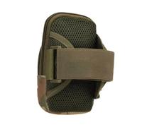 AMSLSIU Course à pied téléphone portable brassard étui sac pochette latérale fermeture éclair argent support de stockage sac à main ceinture Compact Fanny Pack cyclisme, Camouflage marron