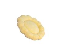 AMSLSIU Coussin Rond en Forme de Donut Fleuri pour Animaux de Compagnie : Un lit Moelleux et délicat pour Chiot, antidérapant et Pratique. Ce nid en Peluche Double Face est