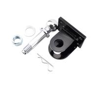 AMSLSIU Crochet de remorque fiable, Crochet à goupille Robuste, Accessoires de remorquage Multifonctions en Acier, Connexion Pratique, Adaptateur d'attelage simplifié, Accessoires remorquage en Acier