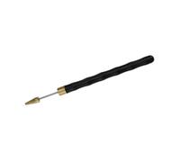 AMSLSIU Cuir peint avec stylo à teinture pour les bords et applicateur à rouleau. Stylo huile pour les bords, idéal pour les professionnels. Un rendu élégant et durable. La, Or noir, 16 x 1.1 cm