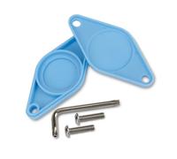 AMSLSIU de Support de vélo Porte-Bouteille d'eau Support Anti-vol Anti-Perte GPS Remplacement boîtier pour Accessoires, Bleu