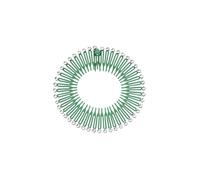 AMSLSIU Dent circulaire complète strass à emboîtement peigne extensible filles peignes flexibles support de bandeau bandeau de fête chapeaux, Vert noirâtre