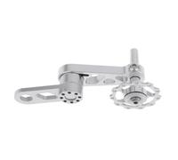 AMSLSIU Dérailleur arrière de vélo Ovale, convertisseur de Vitesse, Alliage d'aluminium léger, Tension de chaîne réglable pour la Plupart des vélos. Poulie Flottante et