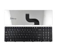 AMSLSIU Disposition américaine Clavier intégré pour Ordinateur Portable ABS Couleur Unie détachable Interface PS/2 remplaçant Les Accessoires de pièce de Clavier