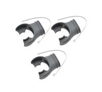 AMSLSIU Embout buccal Professionnel pour détendeur de plongée, Embout Standard Durable de Rechange, Accessoires plongée sous-Marine pour Adulte, buccal Confort, Gris, 4.8 x 5.5 x 2.9 cm