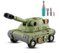 AMSLSIU Enfants assemblés Jouets en Plastique Grands modèles de détachables Outils éducatifs extérieurs Tournevis Filles présentes, N°01