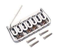 AMSLSIU Ensemble d'accordeurs de basse électrique Kit d'outils pour guitares à 7 cordes Heavy Duty Through Body Metal Hardtail Bridge Débutant Adultes Enfants