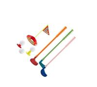 AMSLSIU Ensemble de Golf pour Tout-Petits avec Clubs et Mini-balles de Golf : Un Jeu Sport d'extérieur passionnant pour Les Enfants, idéal pour se dépenser et Partager des Moments en Famille.