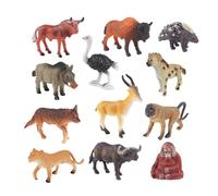 AMSLSIU Ensemble de Jeu de Figurines d'animaux réalistes pour Enfants : Une décoration Bureau éducative et Originale, idéale comme Cadeau.