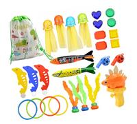 AMSLSIU Ensemble de Jeux de plongée sous-Marine - Variété pour Les Jeux familiaux et Les Jouets de Natation hypoallergéniques , Quatre-Vingt-Cinq , 85