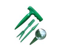 AMSLSIU Ensemble d'outils de semis pour jardins avec planteuse manuelle et outil de plantation fonctionnel pour une expérience plantation facile. Kit distribution