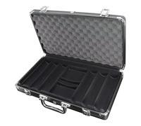 AMSLSIU Étui de Rangement pour jetons, Format Voyage, avec système de Verrouillage. Compact et idéal pour Les jetons dans l'environnement Jeu et par Division. Organiseur Portable et Grande