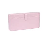 AMSLSIU Étui Rigide de Voyage de Grande capacité pour sèche-Cheveux supersonique, stockez pour Tous Les Essentiels Soins capillaires en Un Seul Endroit, PU Premium, Rose