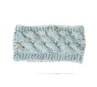 AMSLSIU Femmes hiver bandeau crochet élasticité tête protecteur cache-oreilles Style Simple garde du visage moteur fournitures pour les femmes, Laine bleu lac