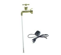 AMSLSIU Fontaine à Robinet Flottant, arrosoir créatif pour pelouse, idée Cadeau pour Le Jardin la Table, Cadeau pour la fête des Enseignants, Fontaine d'intérieur à Faire soi-même, décoration pour