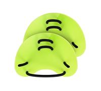 AMSLSIU Gants de natation Palm Paddles pour l'aquagym, la plongée et la natation. Confortables et légers, ils sont faciles à transporter. Adaptés à la, Vert, 14.8 x 10.8 cm