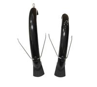 AMSLSIU Garde-Boue Pliables pour vélo - Installation Facile et Grande durabilité pour Vos Aventures en Plein air - Garde-Boue et arrière de Rechange Noirs, Style B