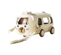 AMSLSIU Gourde Kawaii avec sangle, grande capacité, pour femmes et enfants, avec paille, pour une expérience de boisson amusante. Idéale pour le sport, filles et garçons, Blanc, 9.9 x .6 x 17.7 cm