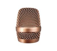 AMSLSIU Grille de microphone à rotule, pièce de rechange facile à installer pour les grilles de microphone usées, sales cabossées. La grille rotule est fabriquée en alliage, N° 2