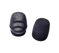 AMSLSIU Grille de remplacement haute efficacité pour tête de microphone à boule avec filtre en mousse interne pour la réduction du bruit.