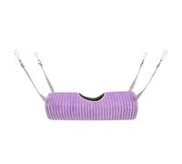 AMSLSIU Hamac Tunnel pour Petits Animaux, Petits Animaux pour se et Jouer, Petite Cage pour de Compagnie, hamac pour, Cadeaux réfléchis, Violet