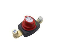 AMSLSIU Interrupteur coupe-batterie robuste à bornes supérieures avec fonction de coupure d'alimentation pour camping-cars, voitures et bateaux. Interrupteur principal, Poteau latéral B