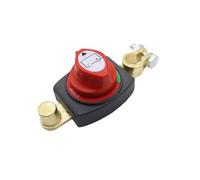 AMSLSIU Interrupteur coupe-batterie robuste à bornes supérieures avec fonction de coupure d'alimentation pour camping-cars, voitures et bateaux. Interrupteur principal, Message supérieur