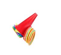 AMSLSIU Jeu de Kermesse avec Anneaux et cônes colorés pour des Heures d'amusement dans Le Jardin ! Petits et Grands s'amusent comme des Fous avec ce Jeu de Lancer d'anneaux et