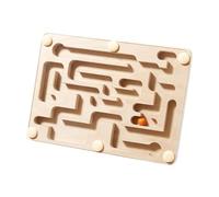AMSLSIU Jeu de société Labyrinthe en Bois offrant Un Temps de Jeu éducatif Stimulant la Concentration et la pensée logique des Enfants. Idéal comme