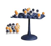 AMSLSIU Jeu d'équilibre sur Table, balançoire à Bascule, Jouet Amusant et éducatif pour Enfants, idéal pour Les fêtes en Famille. Balançoire Pingouin en Bois, Jouet divertissant pour Enfants.