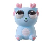 AMSLSIU Jouet Anti-Stress de Poche, Insecte Compressible avec de Grands Yeux, est également Une Belle décoration Table, Peut être répété, Bleu