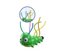 AMSLSIU Jouet Aquatique pour Adultes, arrosage de pelouse de Jardin avec tentacules, être à Un Tuyau, Jouet de pulvérisation d'été pour piscines intérieures, baignoires, Plus Vert, Chenille