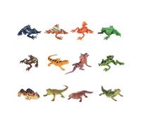 AMSLSIU Jouets éducatifs : Statues Miniatures, modèles d'animaux Miniatures, Jouets de Collection, décors à Construire, modèles cognitifs, Outils pédagogiques