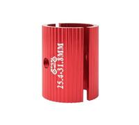 AMSLSIU Kit d'adaptateurs de Potence en Alliage d'aluminium pour vélo : réducteur de Taille, léger, Durable et Haute résistance. Permet Changer Facilement la Taille du Guidon/la Potence grâce à