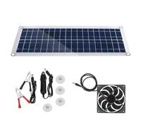 AMSLSIU Kit de panneau Plaque de chargeur batterie Contrôleur cellule Générateur Camp caravane Randonnée Voyage Téléphone portable