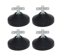 AMSLSIU Kits de Professionnels pour Tables de Tennis, Pieds réglables Rechange, équilibrage et stabilité pour Baby-Foot, Accessoires pour Tables Football,