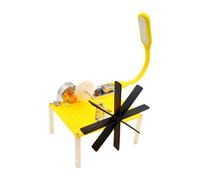 AMSLSIU Kits scientifiques Jouet de développement Aides pédagogiques Modèle de génération d'électricité hydroélectrique Jouet éducatif Connaissances Compétences Modèle génération