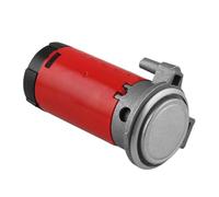 AMSLSIU Klaxon pneumatique double tonalité en métal avec compresseur d'air puissant 12 V pour des performances améliorées. Style unique et moderne. Pompe de compresseur pour