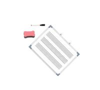 AMSLSIU Lapboard Double Face Notes de Musique Tableau Blanc Outil de Gomme Éducative Portable Léger pour Tableau Blanc à L'école à Domicile Tableaux Effaçables Aides Pédagogiques Gomme Éducative