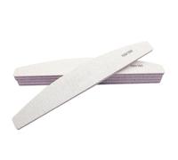 AMSLSIU Lime à ongles bande demi-lune en forme de coupe-ongles manucure façonnage accessoire bloc de garniture bandes de polissage outil de pédicure, 100/180