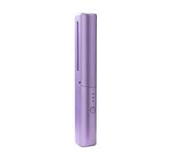 AMSLSIU Lisseur de cheveux à chauffage, Pour tous les Types de cheveux, sûr et Durable, nouveau Mini lisseur Rechargeable en céramique facile, violet pâle
