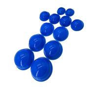 AMSLSIU Lot de 12 gobelets sous vide en silicone, accessoire flexible, extracteur de canettes en silicone rose, bleu