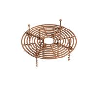 AMSLSIU Lot de 4 Pots Garde-Sol bébé sécurité Jardinage Plantes Grille Couverture Creuse Pot de Fleurs Racine Protecteur Plastique réutilisable, 19cm