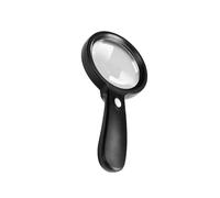 AMSLSIU Loupe à Main avec éclairage et Support. Différentes Options Disponibles. Grossissement x10 pour des travaux de précision. Pratique Partout. Loupe pour Enfants pour la Lecture. Kit de Soudure.