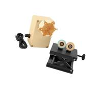 AMSLSIU Machine à fabriquer des Cannes à pêche, Canne Fixe, Outils de Bricolage pour la pêche, Enrouleur de Canne en C avec Support en Alliage, Un avec Support, 8 x 8 cm