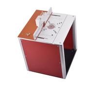 AMSLSIU Machine de fraisage et de découpe polyvalente pour le bois, avec système levage défonceuse haute précision conçu pour les travaux menuiserie professionnels. Outil gravure sur bois.