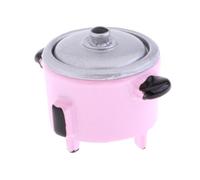 AMSLSIU Magnifique Cuisine de Maison de poupée : cuiseur à Riz élégant et Fonctionnel. Accessoires et appareils Cuisine.