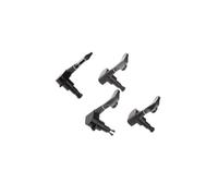 AMSLSIU Mécaniques de basse complètes, compatibles avec toutes les guitares 4 cordes, 4 vis et rondelles de fixation incluses, garantie absolue, mécanisme interne robuste en