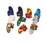 AMSLSIU Médiators réglables pour le majeur, médiators de banjo et de guitare pour un son excellent et une sensation confortable même lors de longues sessions de jeu, Doigt, 23 mm